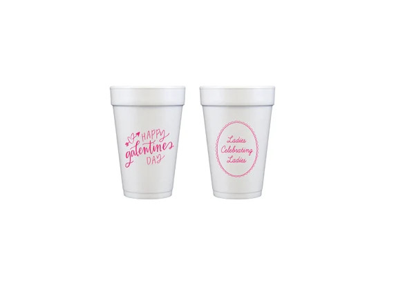 Galetines party decor Galentine's Day party cups | Etsy | Etsy (US)