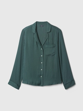 Satin PJ Shirt | Gap (US)