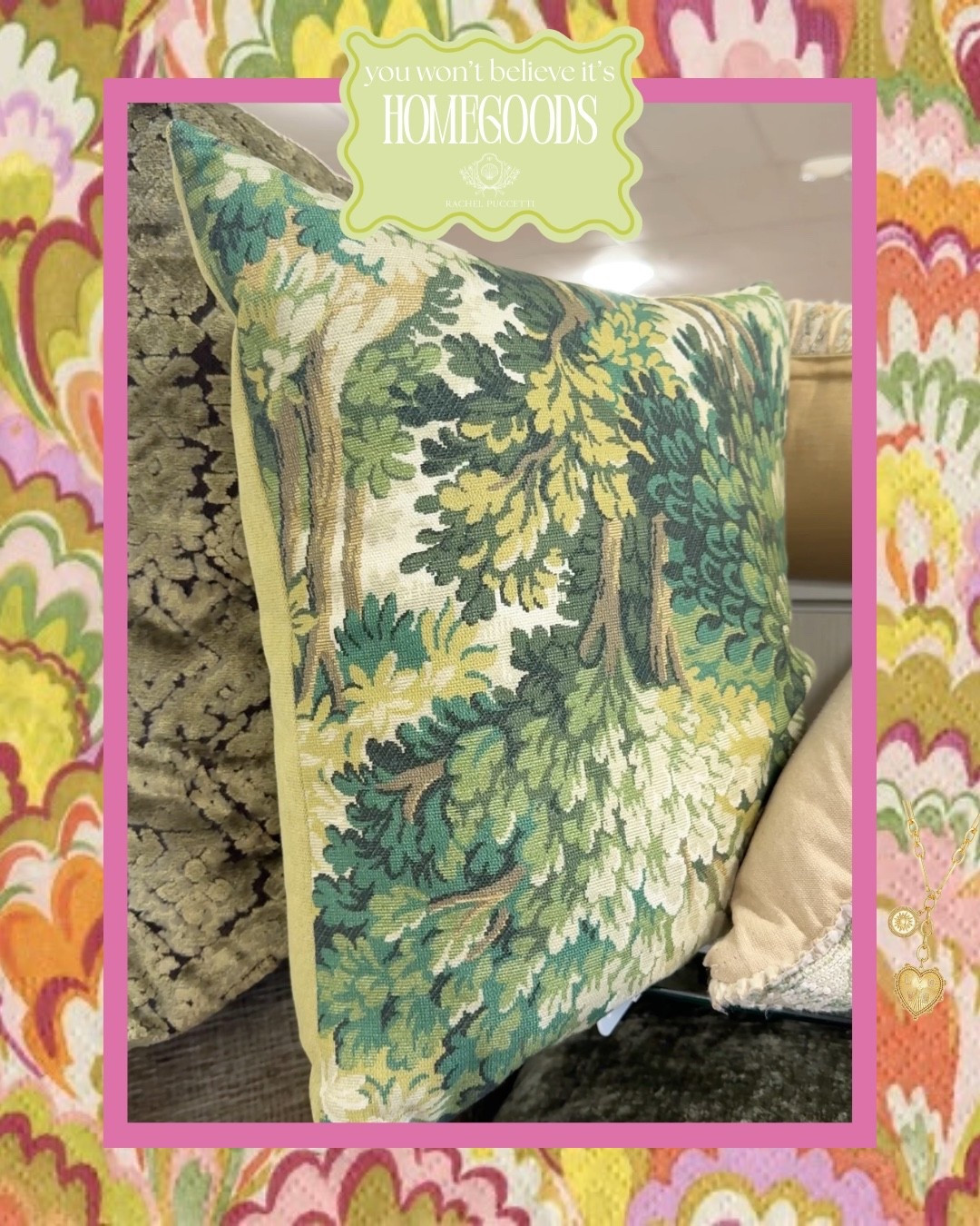 HomeGoods pillow, HomeGoods decor, into the woods fabric, colorful decor, southern home, chartreuse 

Can’t believe I found these fabulous pillows at HomeGoods!!😍

#LTKHome