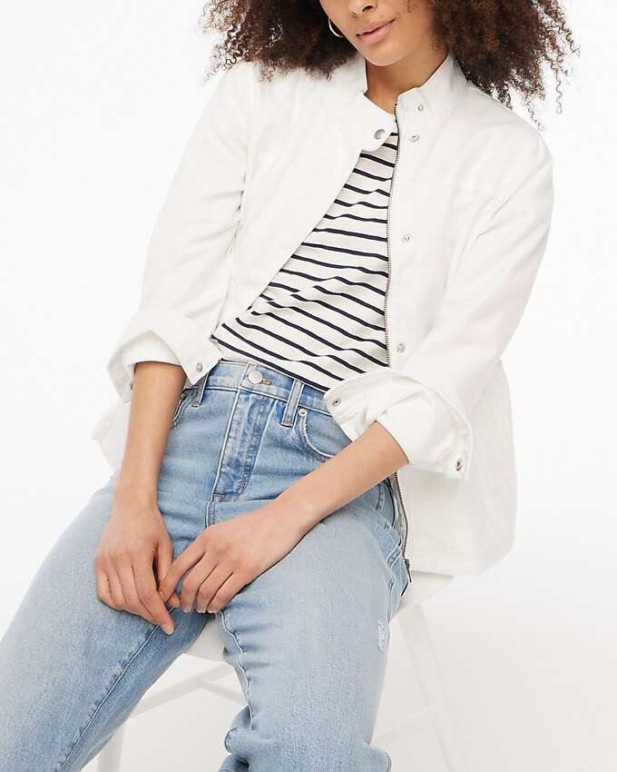 Utility drawcord jacket | J.Crew Factory