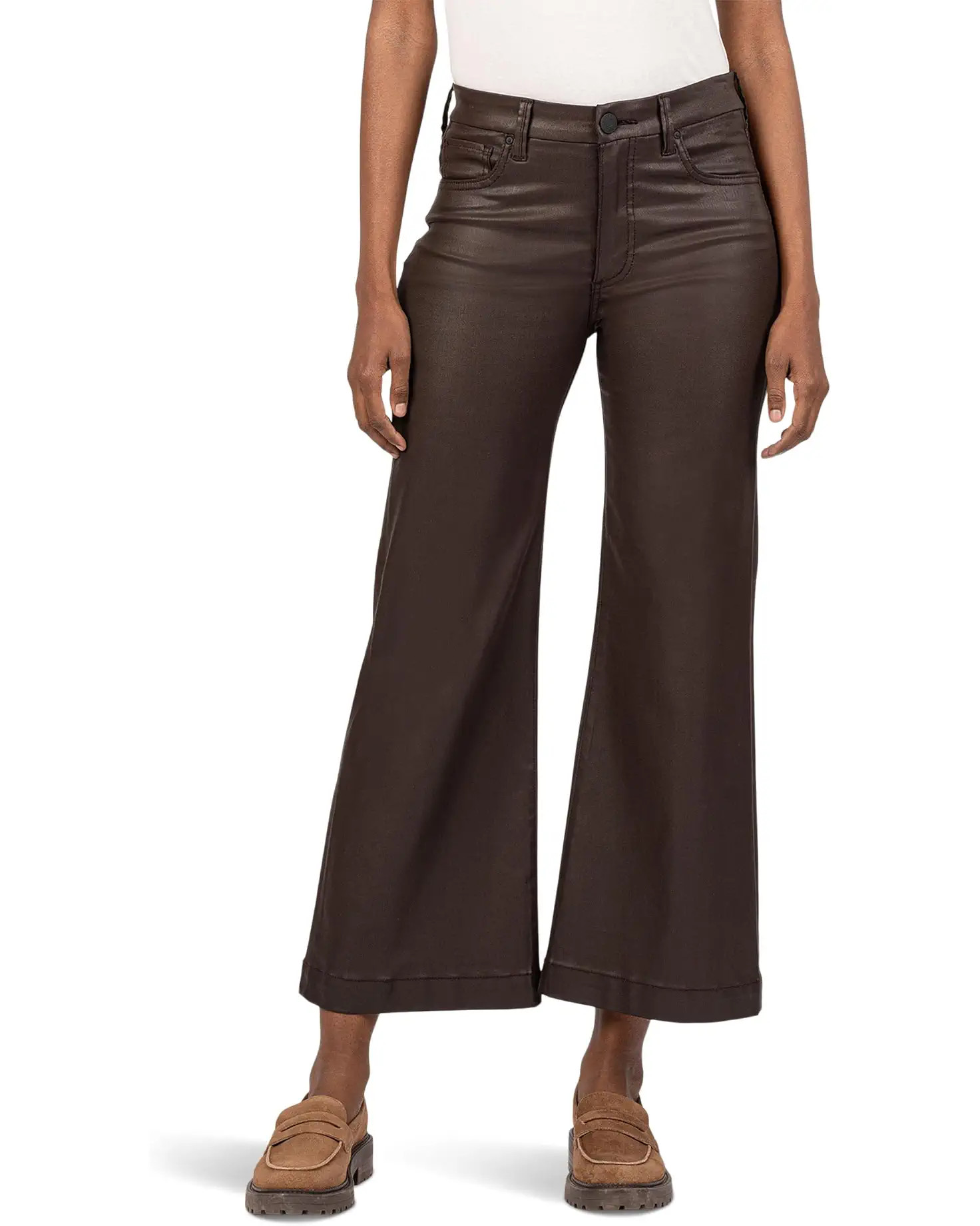 Meg High Rise Fab Ab Wide Leg Wide Hem | Zappos