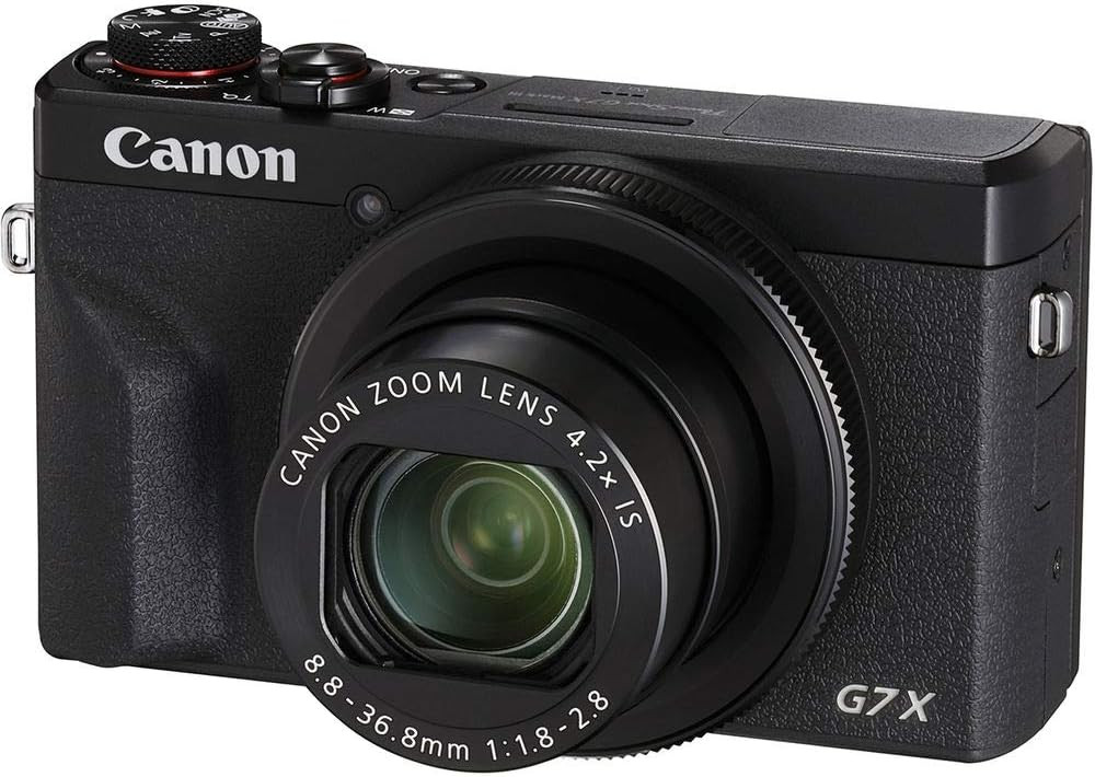 Canon PowerShot G7 X Mark III Digital Camera - Black (International Model) | Amazon (US)