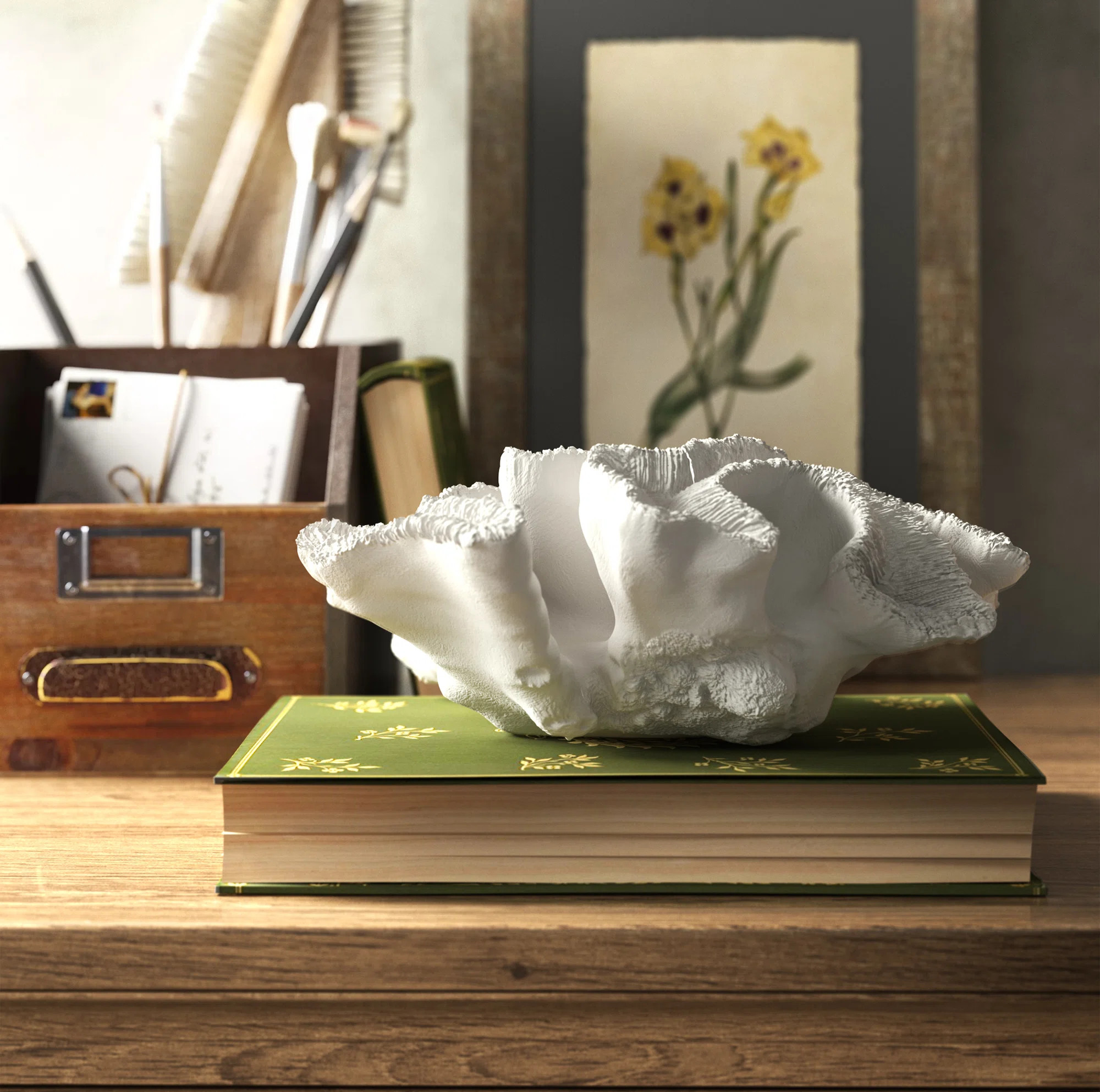 9x8.5x4" Decorative Palancar Coral Table Sculpture | Wayfair North America