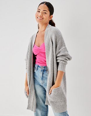 AE Long Cardigan | American Eagle Outfitters (US & CA)