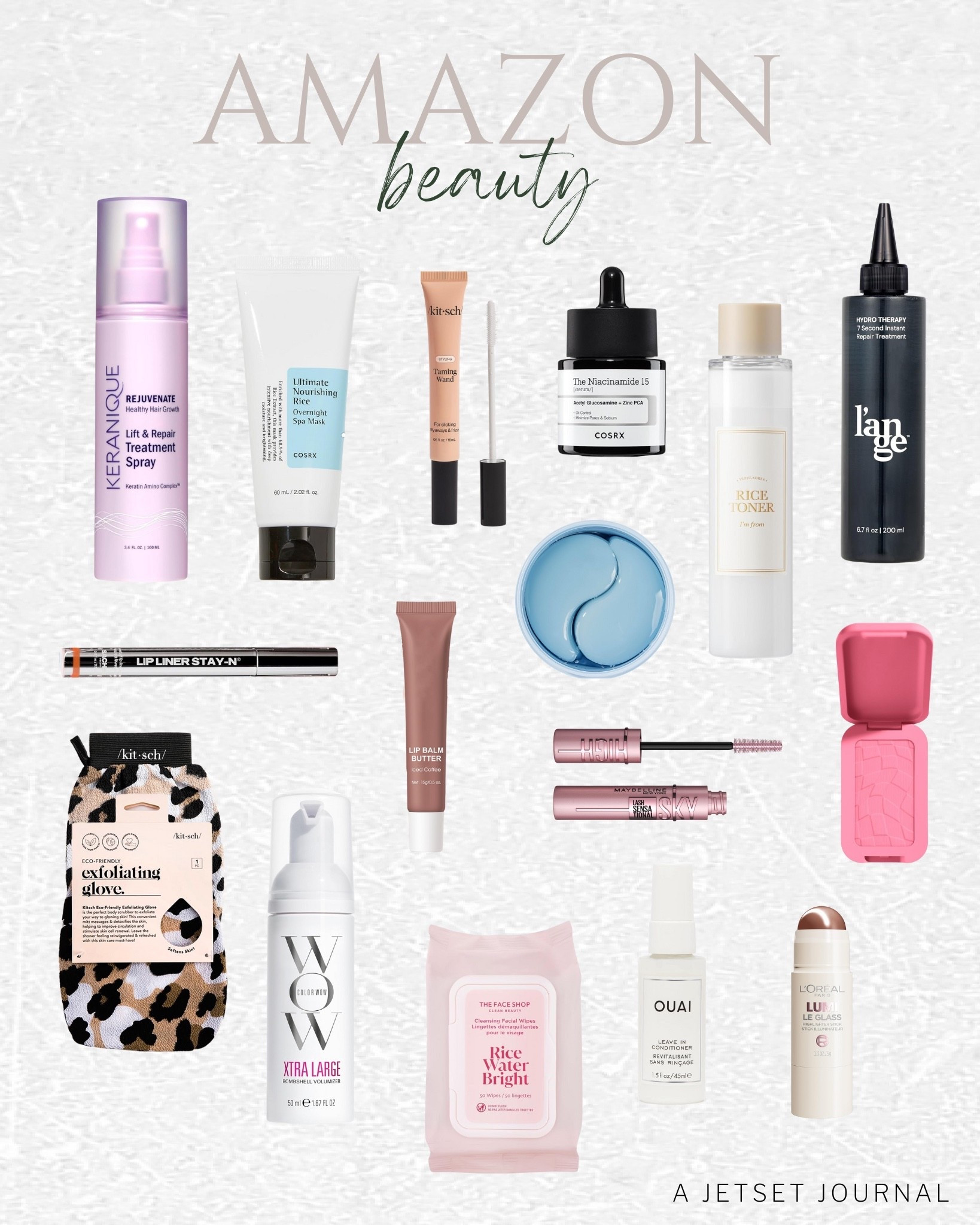 Amazon beauty products that are really worth trying!
keranique treatment spray, cosrx niacinamide, ouai leave in conditioner, exfoliating glove, fall beauty, fall makeup, beauty must have, beauty finds, transitional season, amazon beauty, affordable finds, amazon favorite

#LTKFindsUnder50 #LTKBeauty #LTKSeasonal