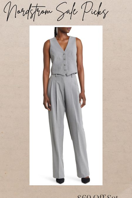 Nordstrom Sale: vest and trouser set