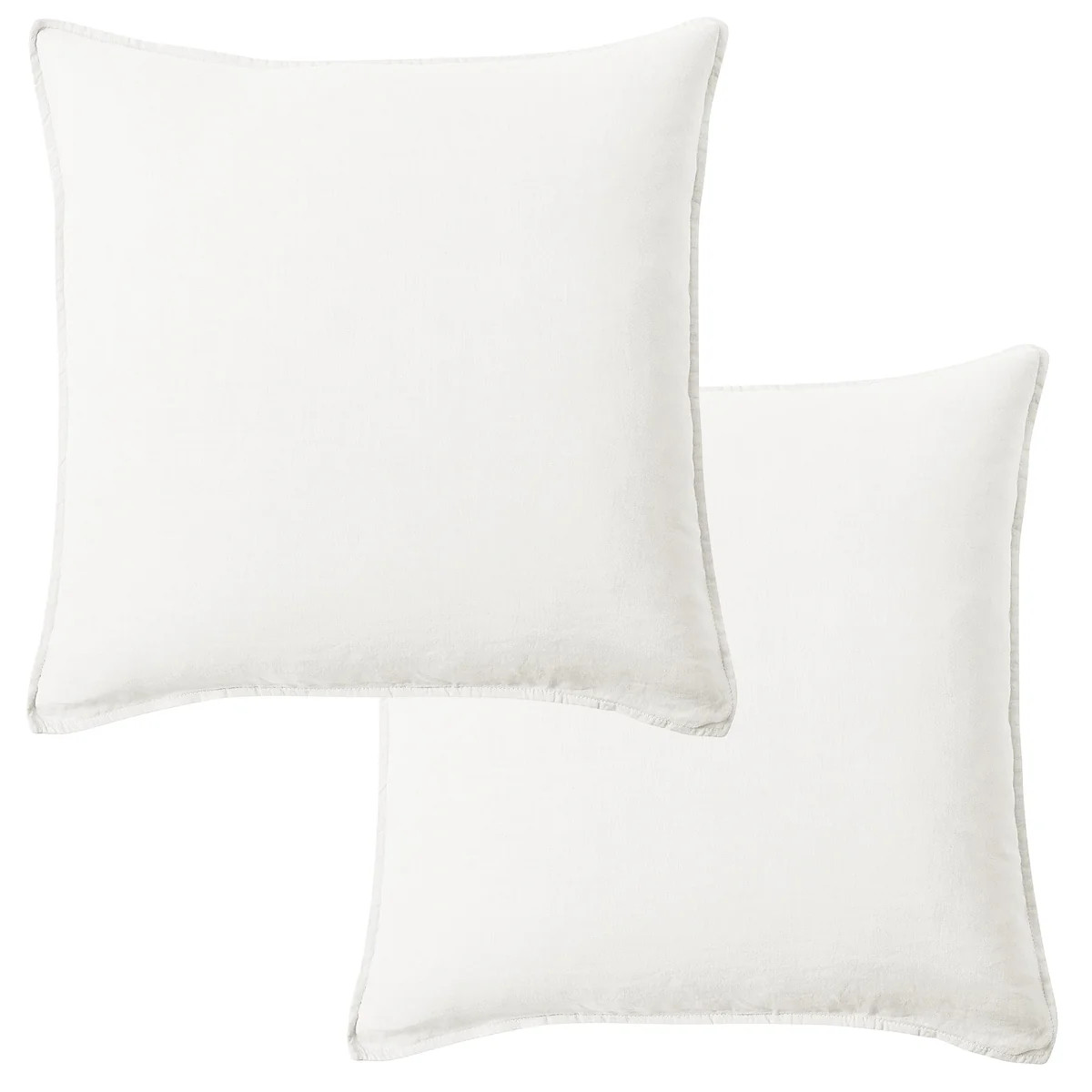 Washed Linen Square Pillow Cover- Set of 2 | Levtex Home