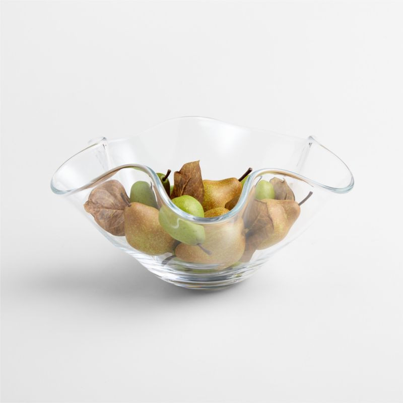 Faux Green Pear Decorative Bowl Filler | Crate & Barrel