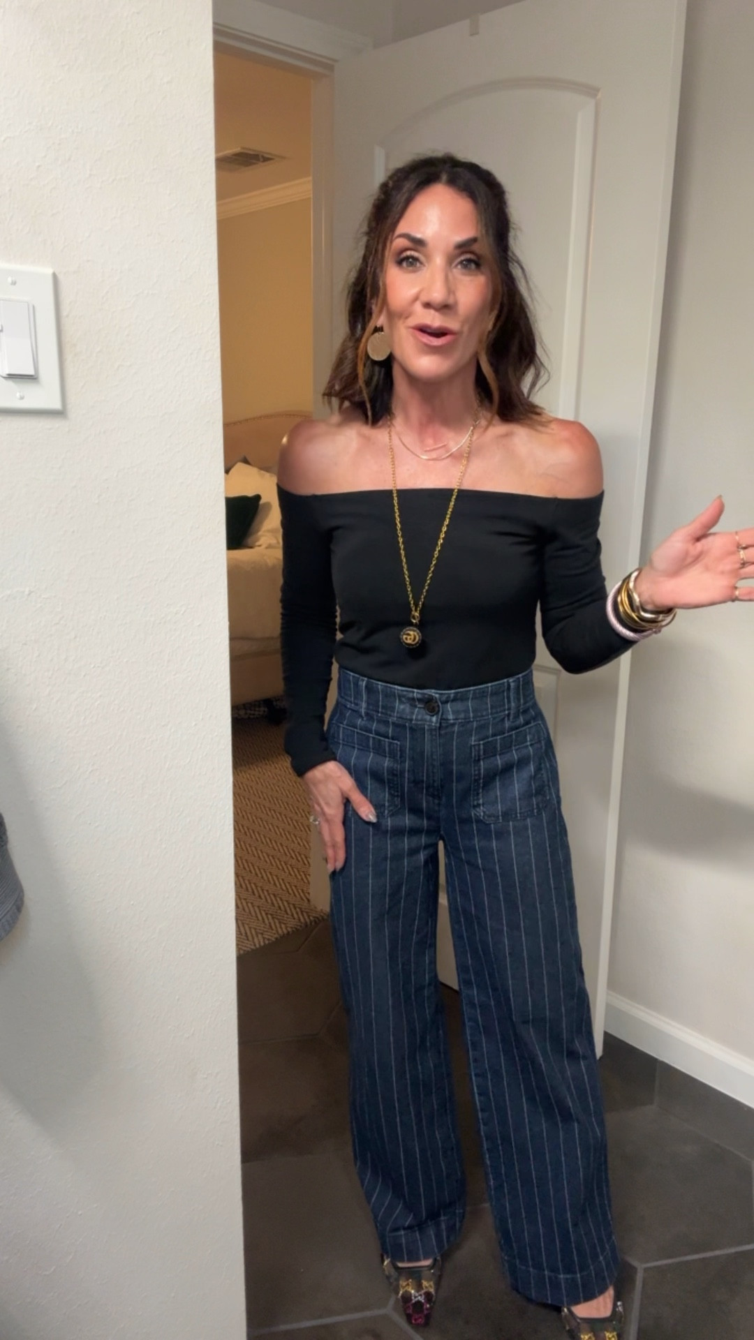 date night outfits
Elevated denim 
Classic jewelry


#LTKgrwm #LTKOver40 #LTKootd