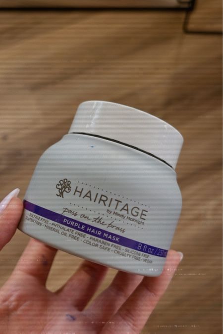 Super nourishing and pigmented purple mask to help with yellow or brassy hair!  I love this and it’s under $10!

#LTKbeauty