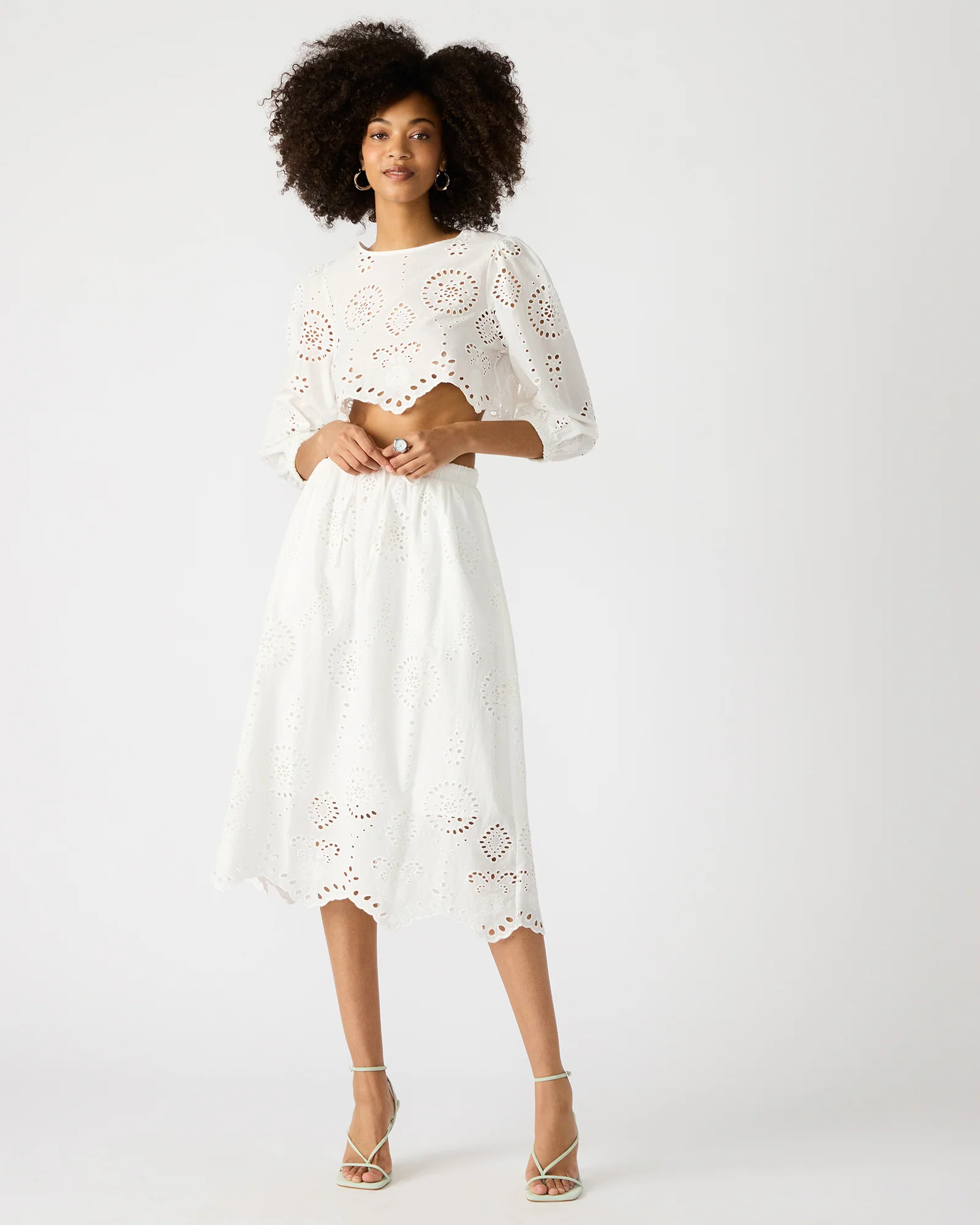 Anaisa Skirt White | Steve Madden (US)