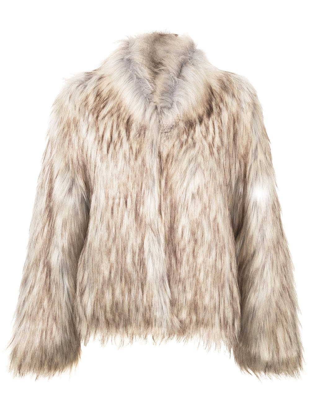 Unreal Fur Fur Delish faux-fur jacket - Brown | Farfetch Global