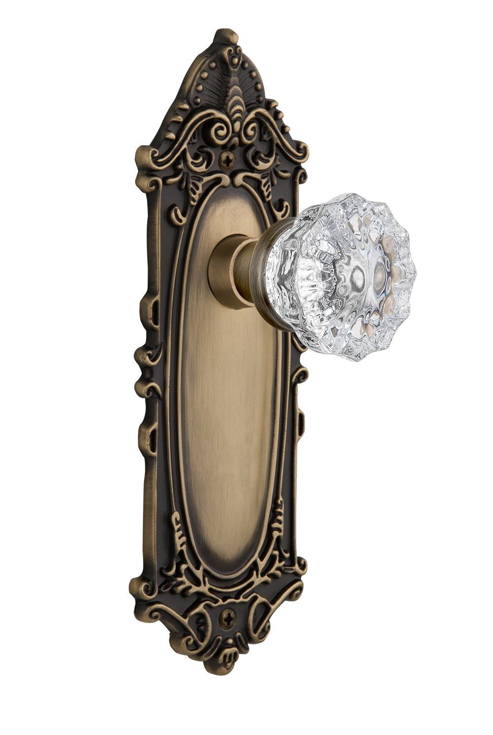 Nostalgic Warehouse Victorian Plate & Interior Crystal Door Knob | Amazon (US)