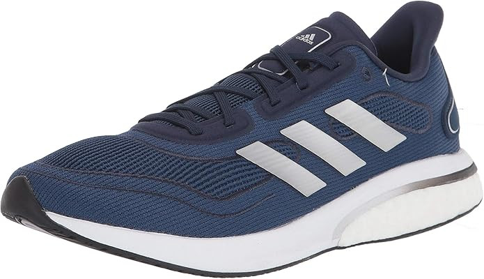 adidas Unisex Supernova Running Shoe, Collegiate Navy/Silver Metallic/Core Black, 10.5 US Men | Amazon (US)