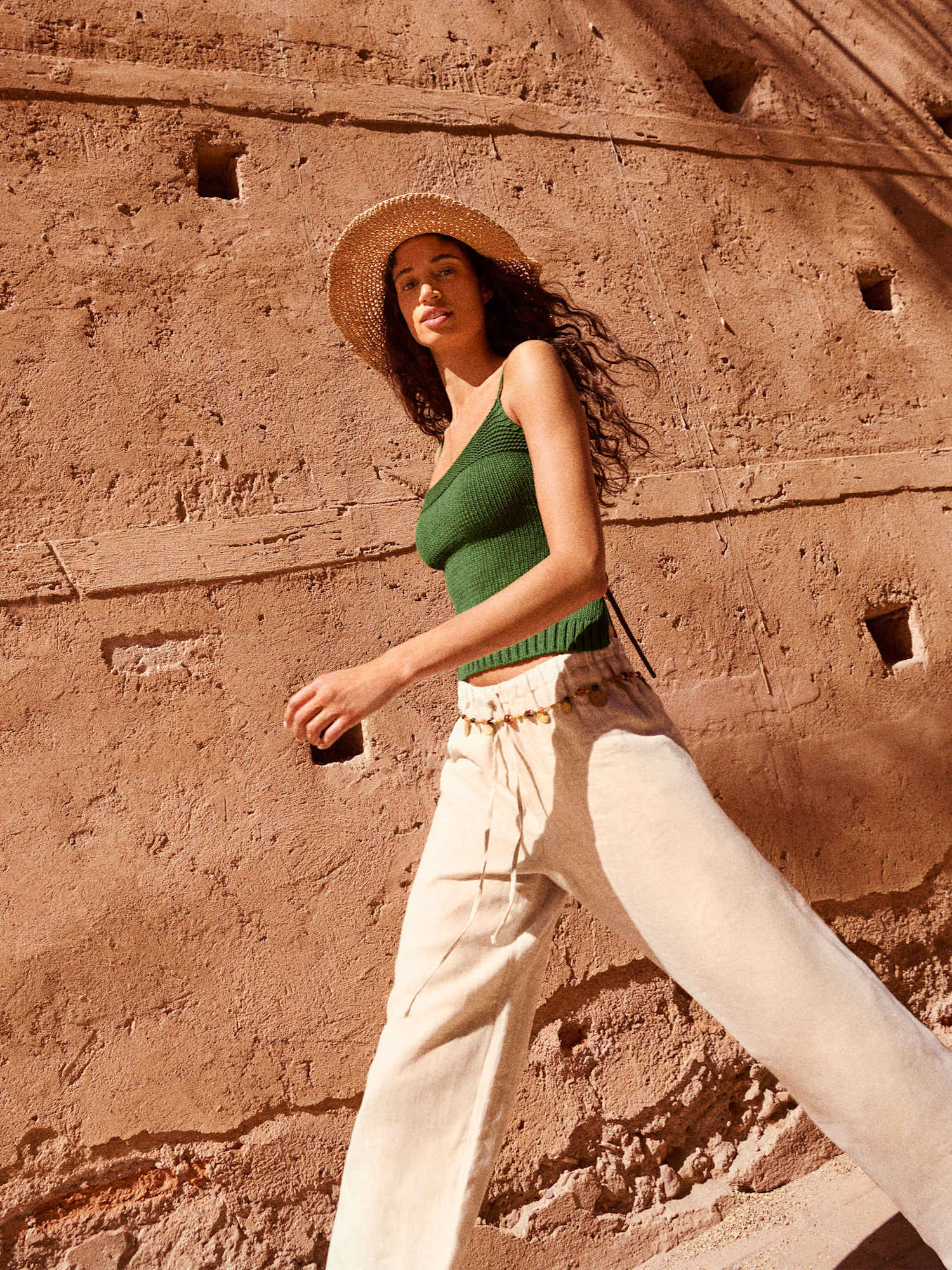 Olina Linen Pant | Reformation (Global)