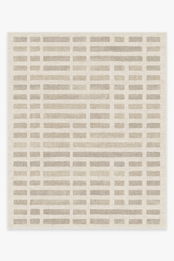 Laine Ivory & Natural Rug | Ruggable