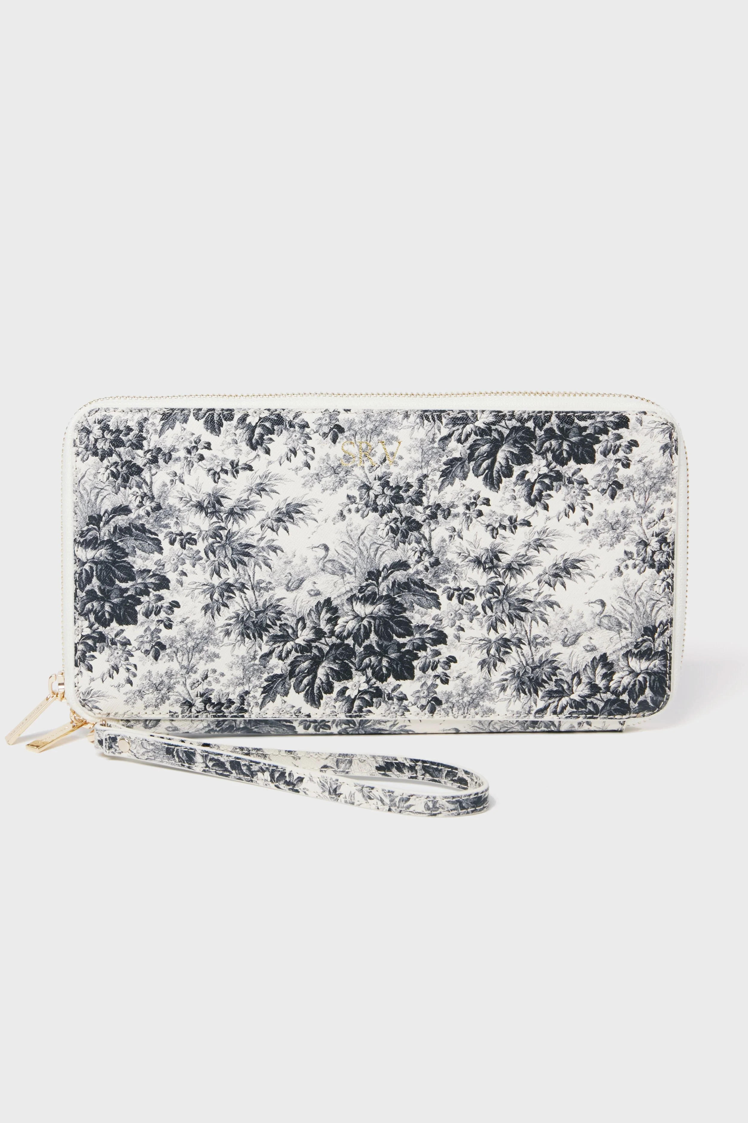 Exclusive Noir Cypress Toile Travel Wallet | Tuckernuck (US)