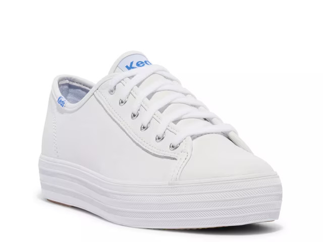Keds Triple Kick Leather Platform Sneaker - Women's | DSW