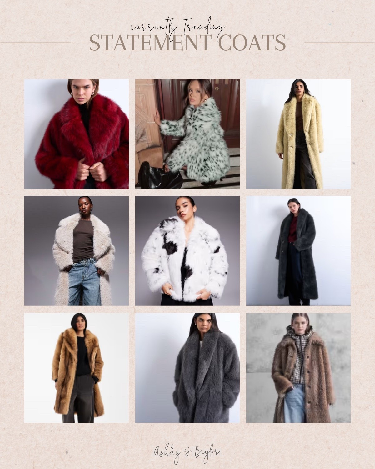 Statement coats for winter 

Fur coat, statement coat, winter fashion, winter coat, winter style 

#LTKSeasonal #LTKSaleAlert