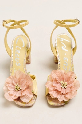 Circus NY by Sam Edelman Aria Flower Block Heels | Anthropologie (US)