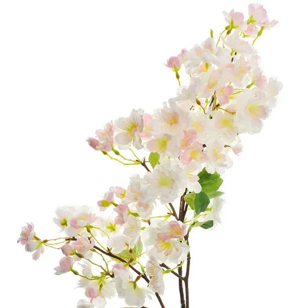 Artificial Cherry Blossom Branch Spray, Pink, 41-Inch | Walmart (US)