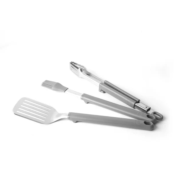 The Home Edit 3 Piece Stainless Steel Grill Tool Edit - Walmart.com | Walmart (US)