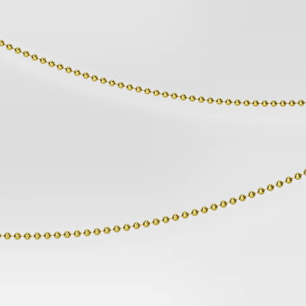 25' Plastic Bead Decorative Christmas Tree Garland - Wondershop™ | Target