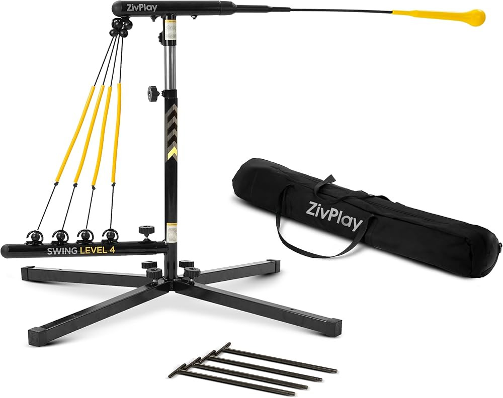 ZivPlay Baseball Hitting Trainer Baseball Swing Trainer Softball and Baseball Training Equipment ... | Amazon (US)