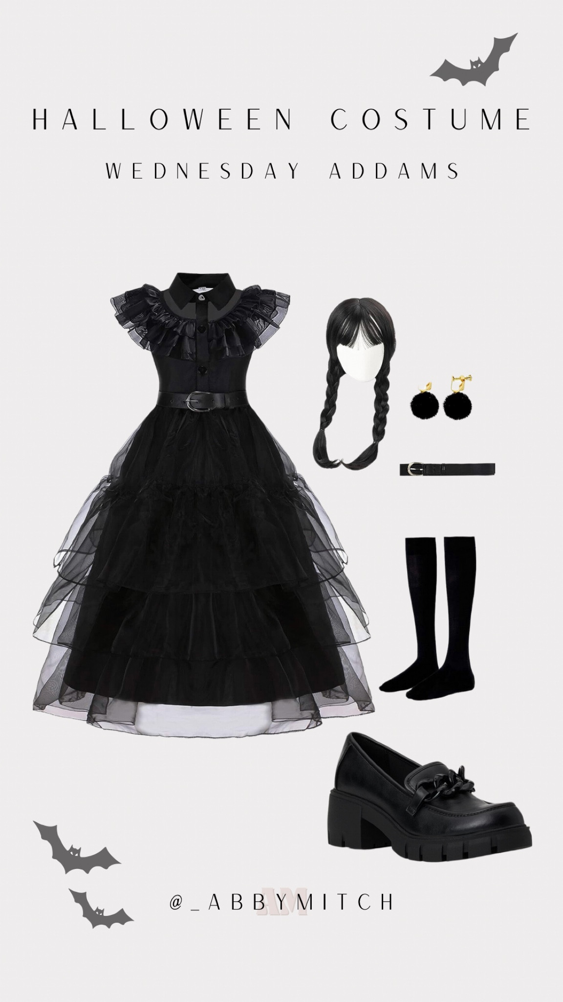 Wednesday Addams costume. Halloween costume. Halloween party costume. The Addams family. Wednesday costume. Kids Halloween costume. Adult Halloween costume. Costumes for kids. Costumes for Halloween party. Costume for Halloween. Halloween time. Halloween dress up

#LTKparties #LTKkids #LTKSeasonal
