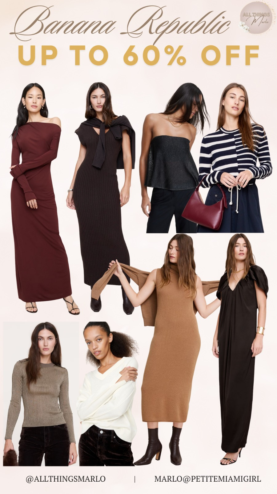 Banana Republic up to 60% off. 

 #LTKSaleAlert #LTKWorkwear #LTKTravel