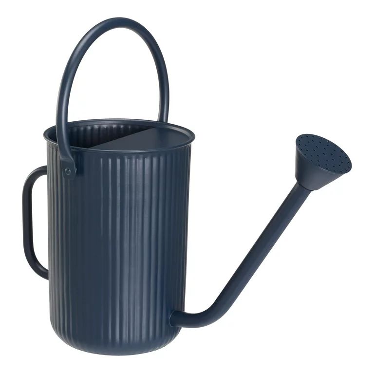 Better Homes & Gardens 1.2 gal Steel Watering Can, Blue Cove | Walmart (US)