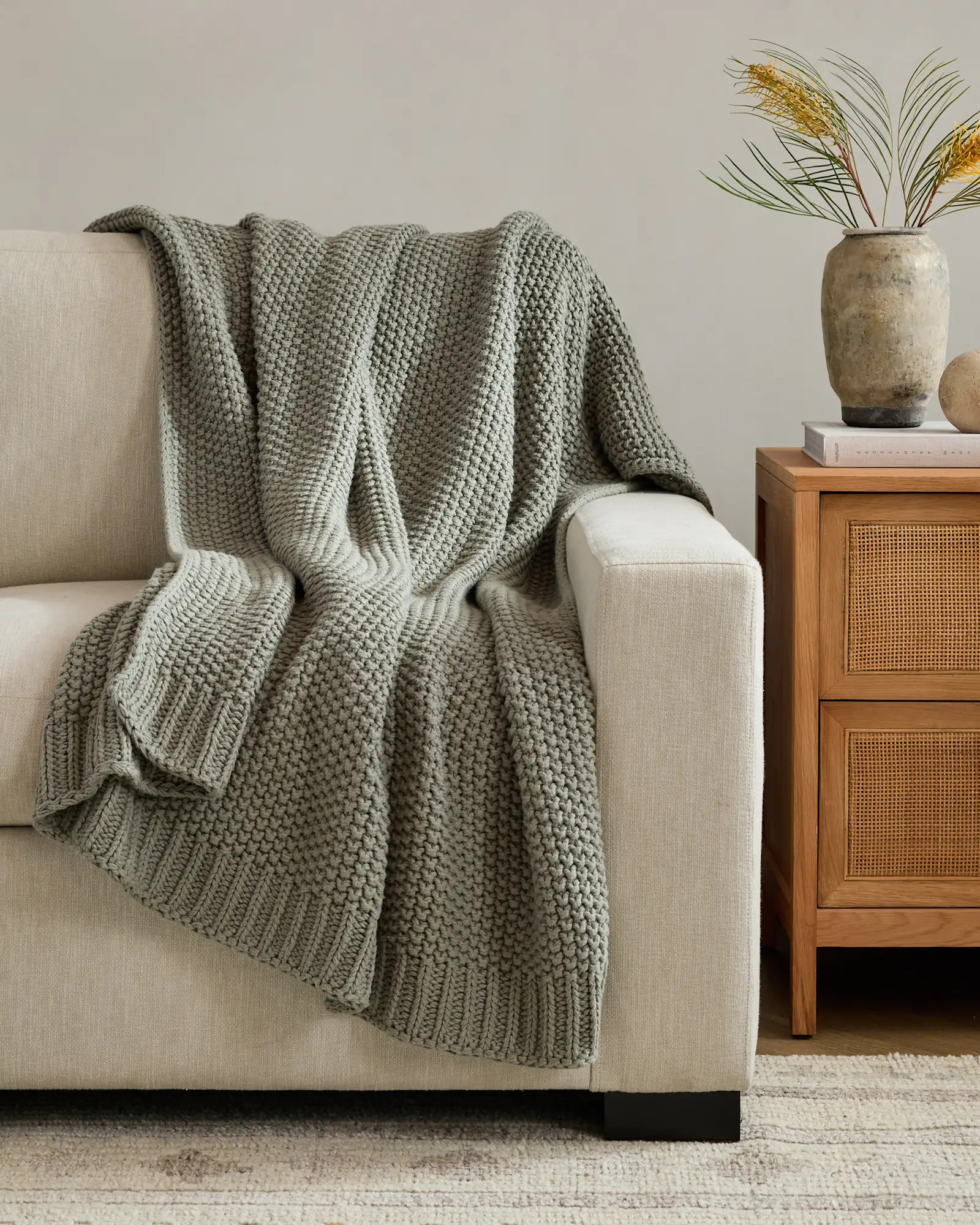 Cotton Fisherman Throw | Quince