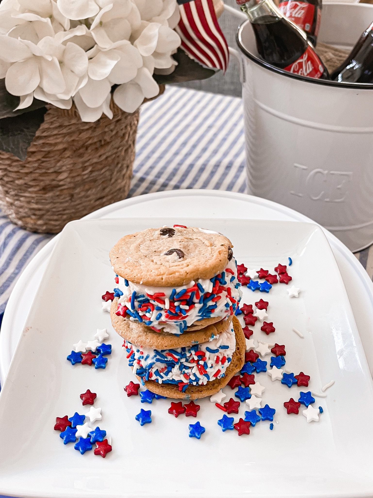 Patriotic ice cream
Cookie sandwiches — using this neat little ice cream scoop I found on Amazon! 

#LTKhome #LTKunder50 #LTKsalealert