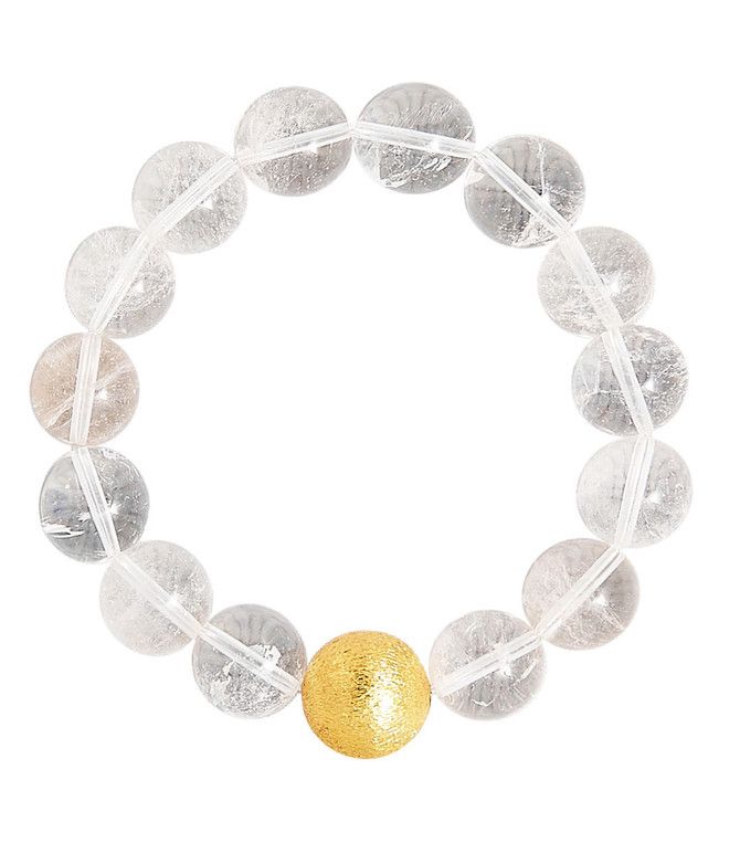 Georgia Beaded Bracelet - Clear Quartz  - Sale | Lisi Lerch Inc