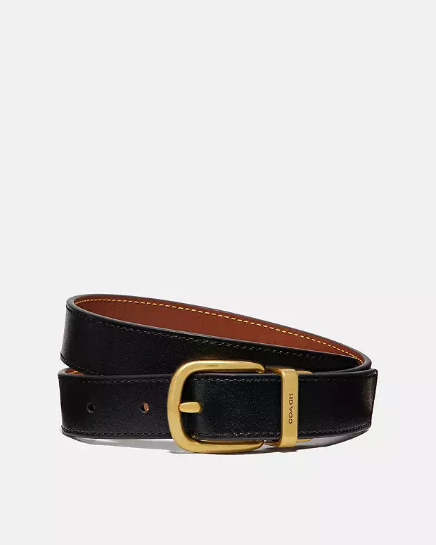 Harness Buckle Reversible Belt, 25 Mm | Coach (UK)