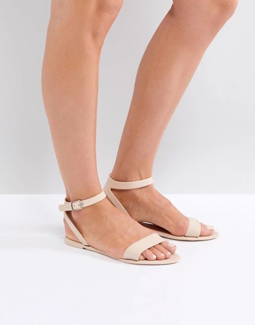 ASOS FELINA Jelly Flat Sandals | ASOS US
