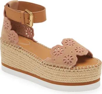 Glyn Ankle Strap Espadrille Platform Wedge Sandal (Women) | Nordstrom