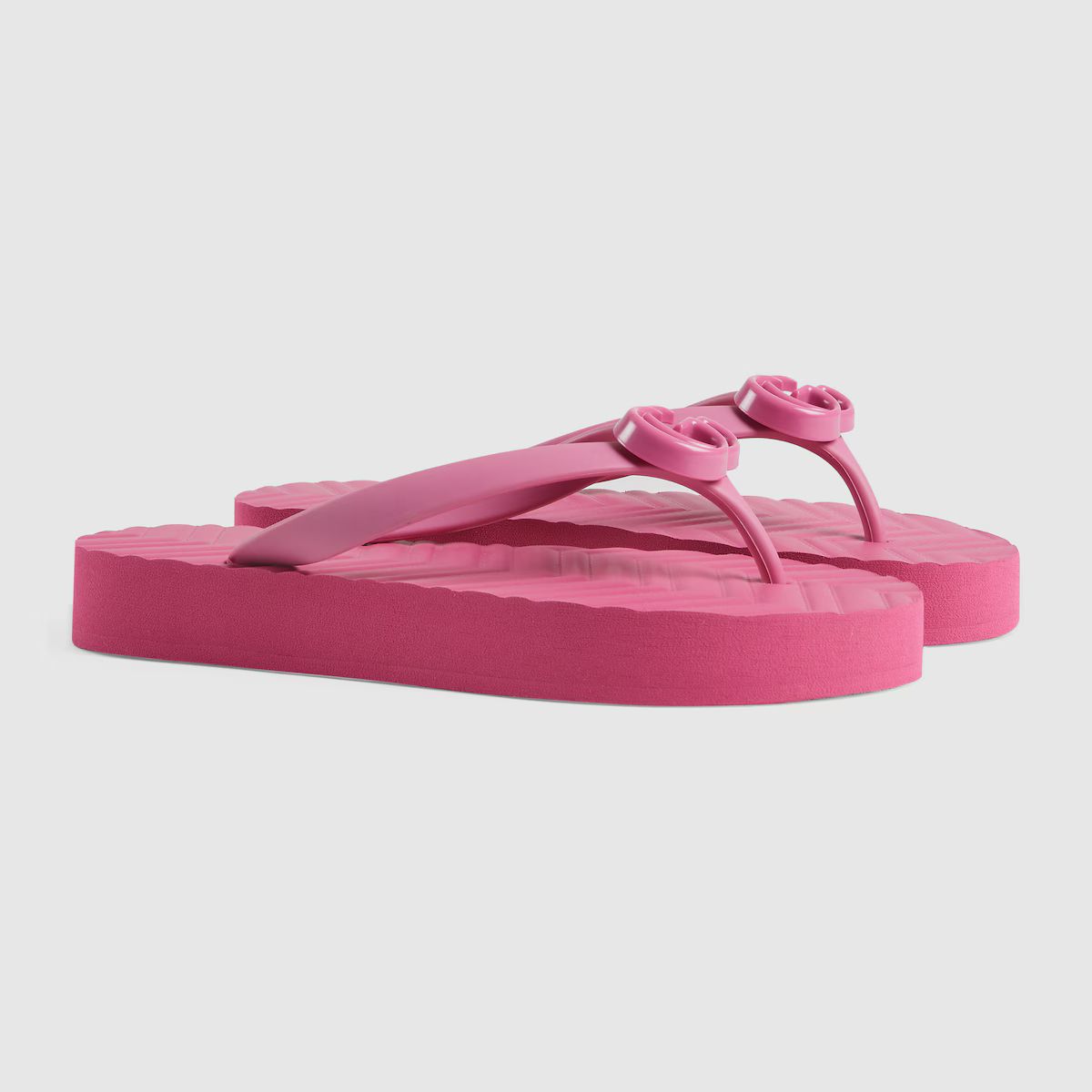 Women's chevron thong sandal | Gucci (US)