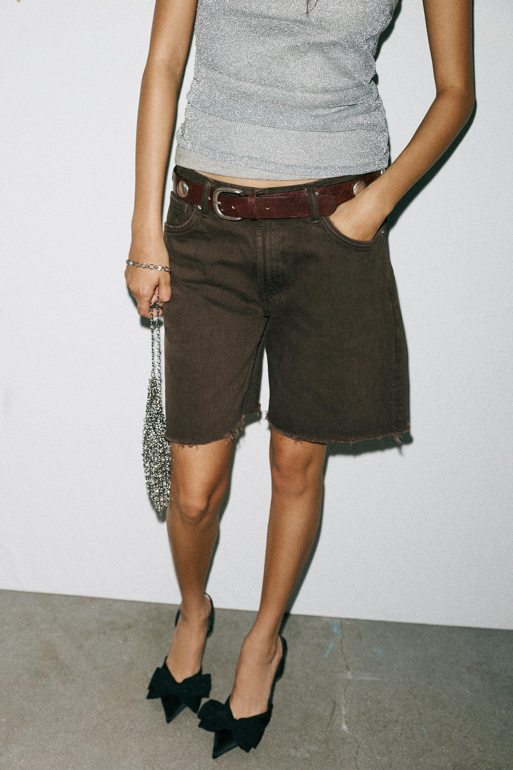 BOW TRIM HEELED SHOES | Zara US