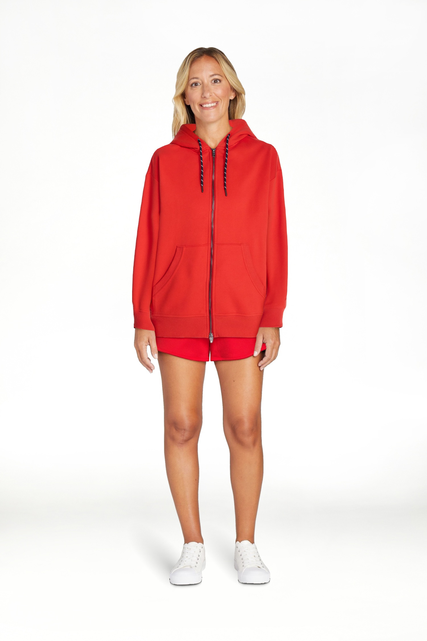 Athletic Works Women's and Women's Plus Full Zip Fleece Hoodie, Sizes XS-4X | Walmart (US)