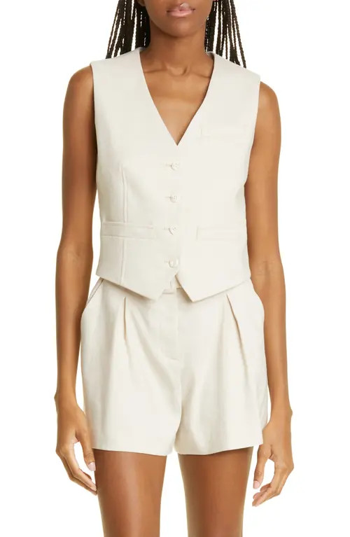 Bennett Linen Blend Vest | Nordstrom