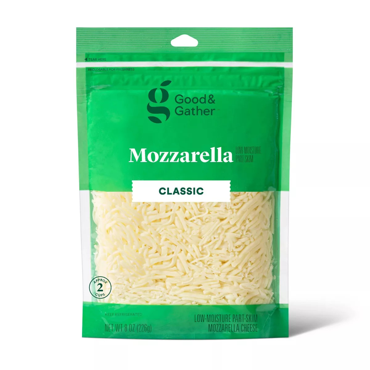 Shredded Mozzarella Cheese - 8oz - Good & Gather™ | Target