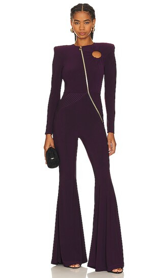 Say Ten Jumpsuit in Eggplant | Revolve Clothing (Global)