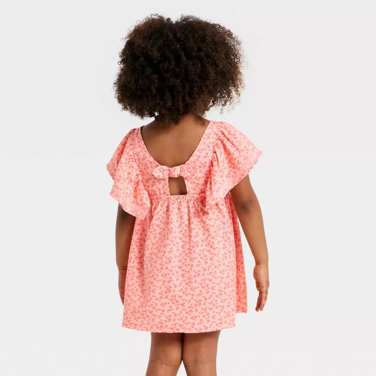 Baby Girls' Floral Woven Dress - Cat & Jack\u2122 Pink 12M | Target