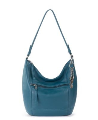 Sequoia Leather Small Hobo Handbag | Macy's