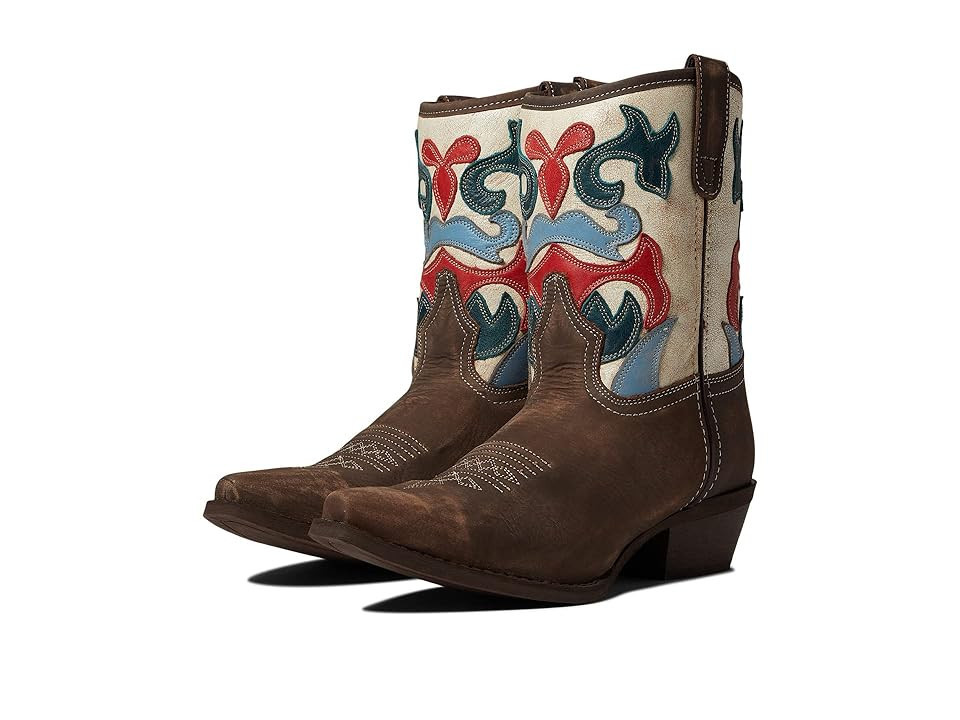 Laredo Jenna (Brown/Bone) Women's Shoes | Zappos