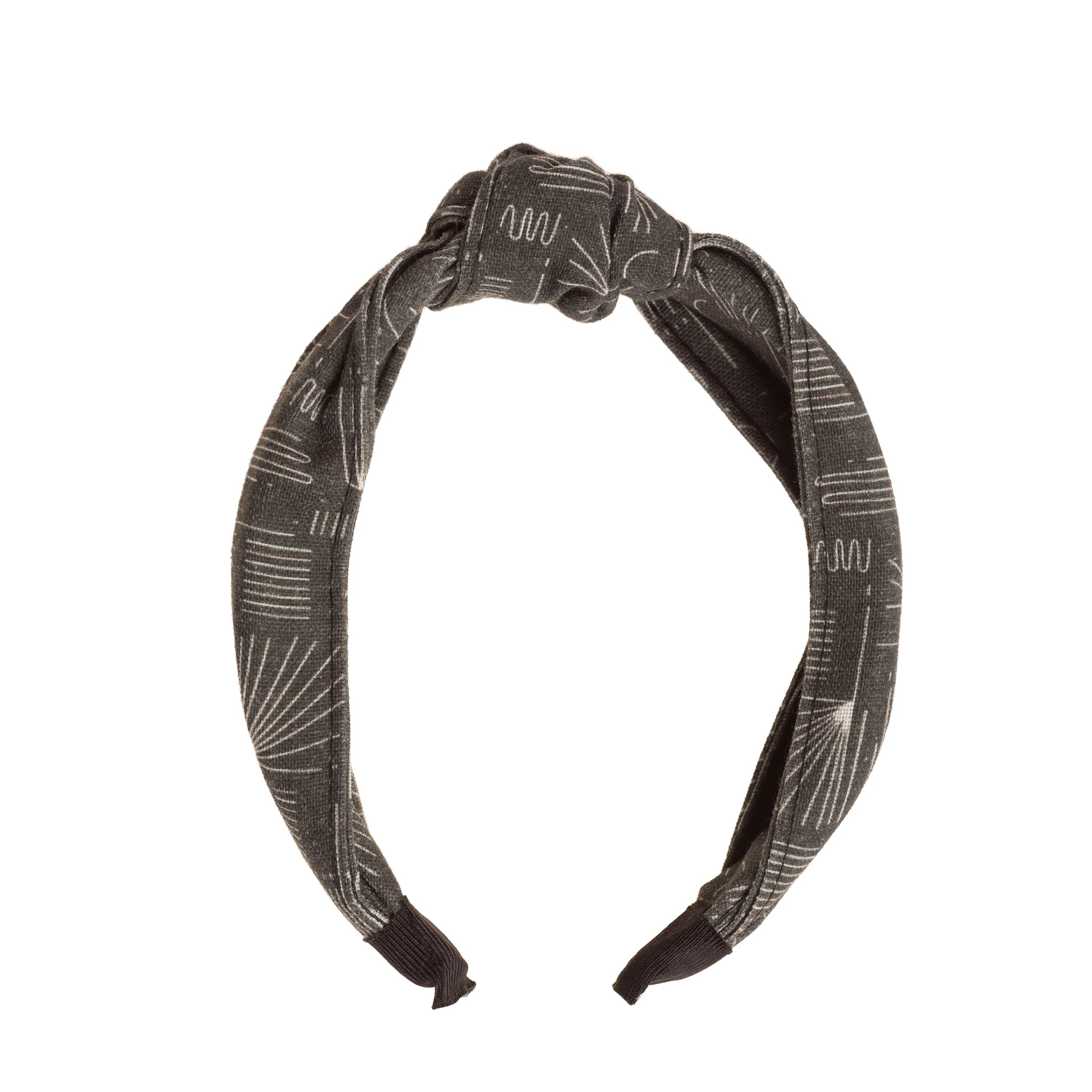 Goody Tru X Hola Lou Collab Ouchless® Printed Fabric Knot Headband Black, 1 CT | Walmart (US)