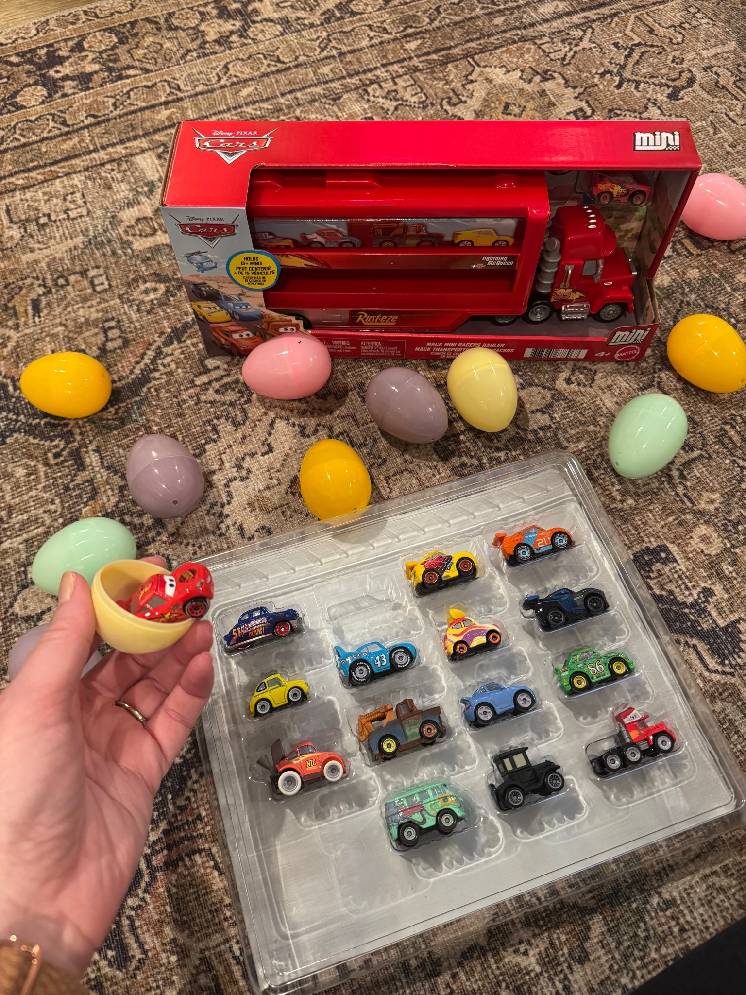 Easter Egg Hunt without candy! #lightningmcqueen #pixar #disney #cars #LMQ #easter #boys #toddler 

#LTKKids