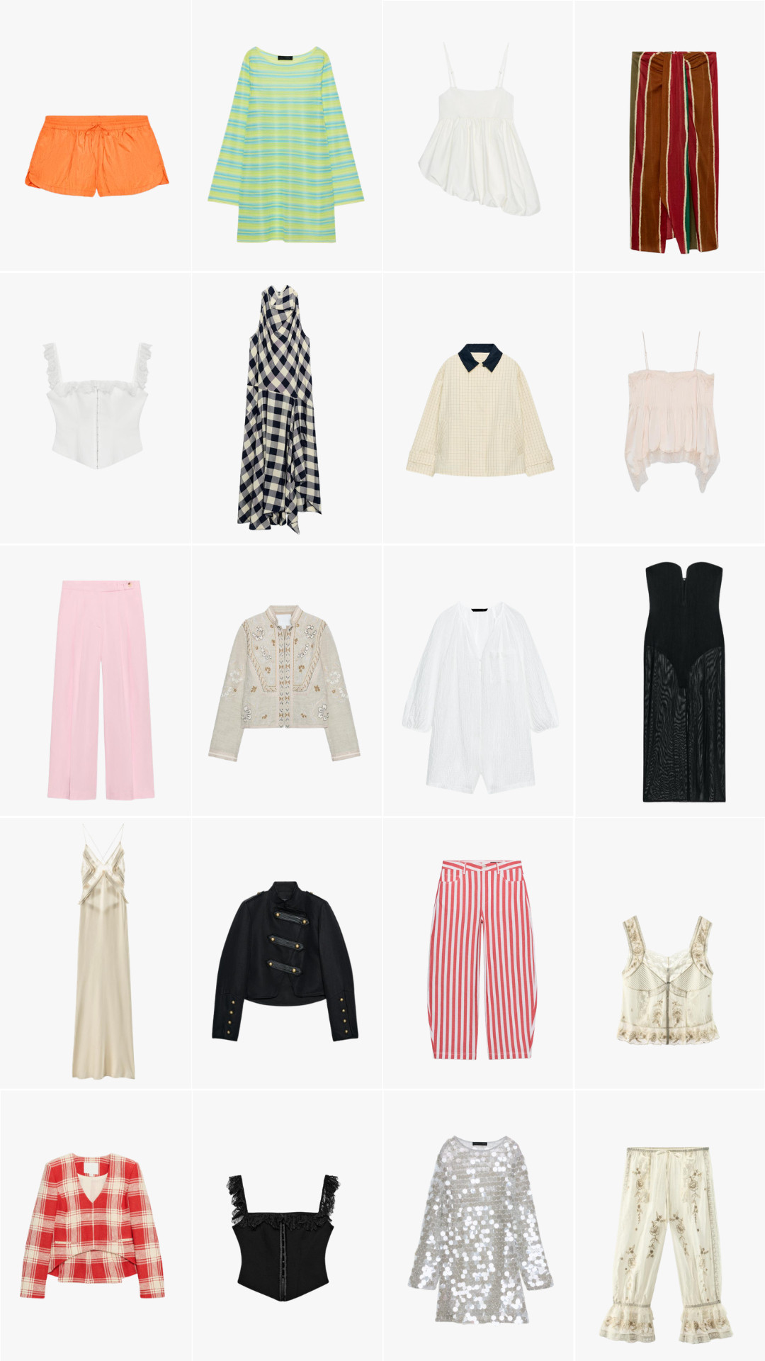 What I want from Zara 

 