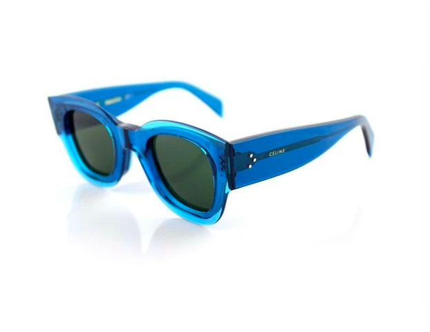 CELINE ZOE Sunglasses  Ladies Petrol Blue Crystal Sunglasses CL 41446/S MR8 QT | eBay US